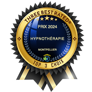 3 best rated, meilleur hypnotherapeute montpellier 2024 prix, récompense meilleur hypnotiseur top3, badge